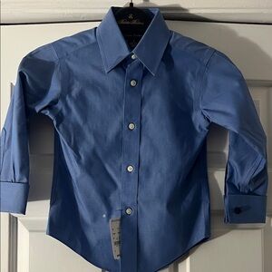 Brooks Brothers Classic Blue Dress Shirt Size 4 NWT